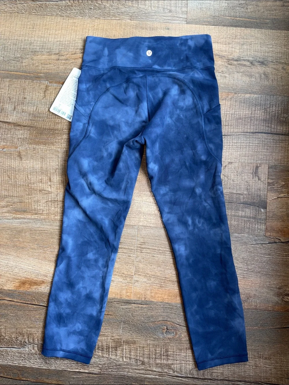 Lululemon Invigorate Crop Diamond Dye Tie-Dye High-Rise Leggings 23”
